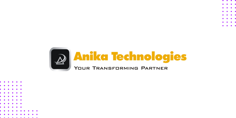 anika tech Indian IT Company vector image